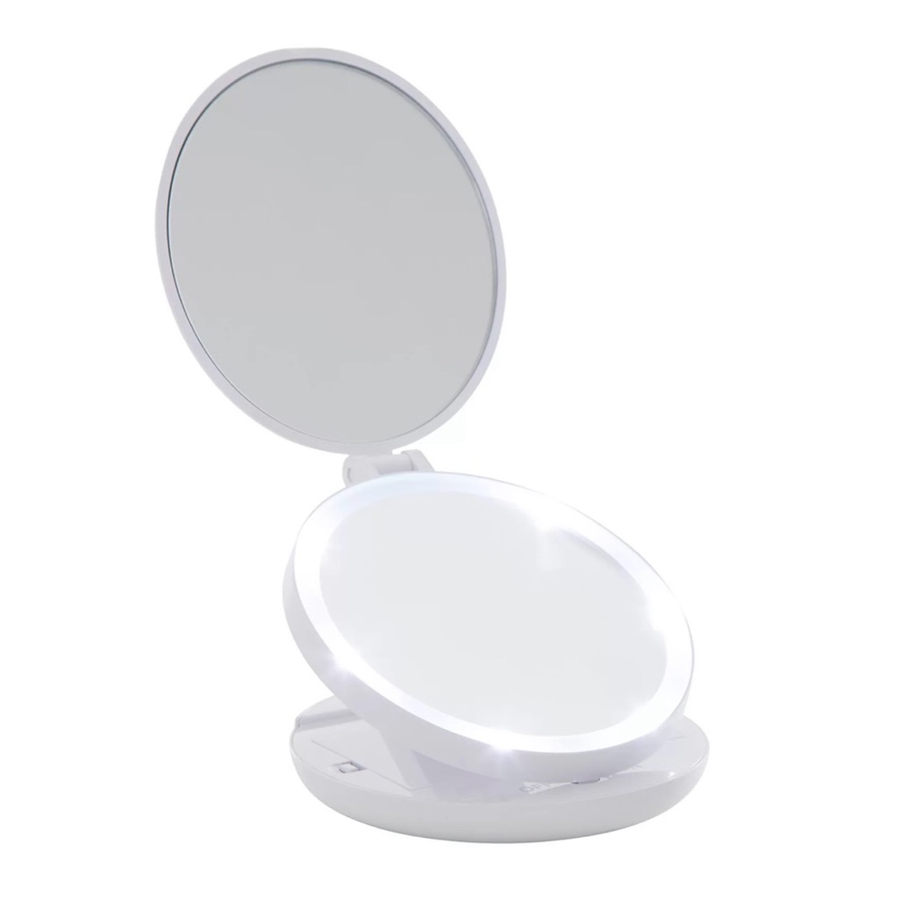 Glotech LED Lighted Compact Mirror